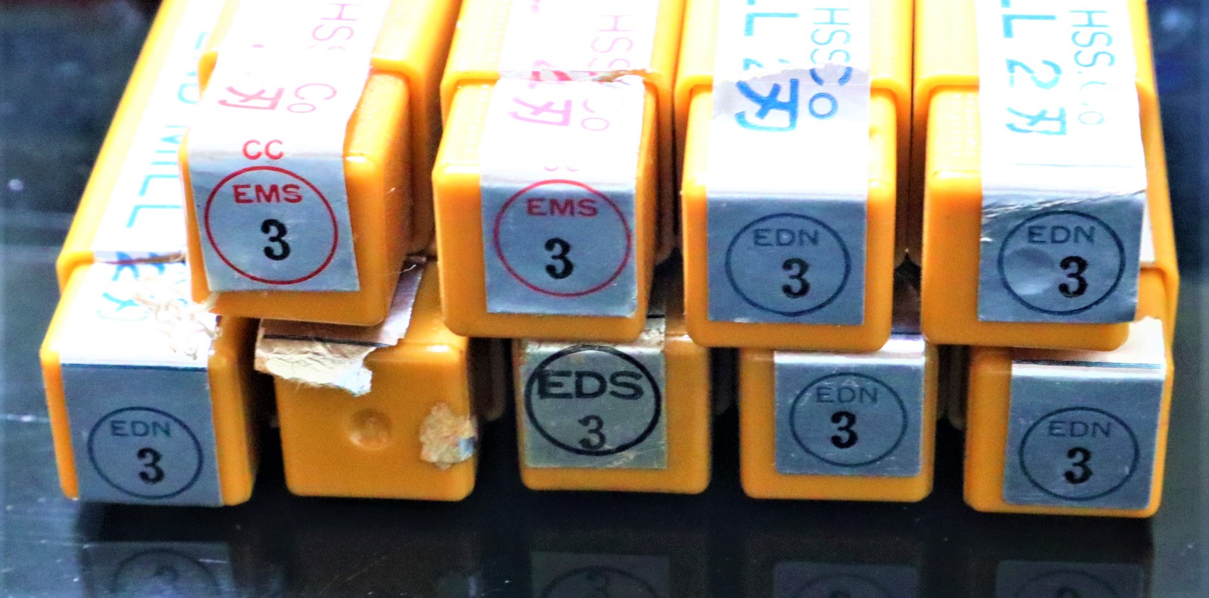 OSG エンドミル 3　EDN 2枚刃　4枚刃　 計9個　未使用