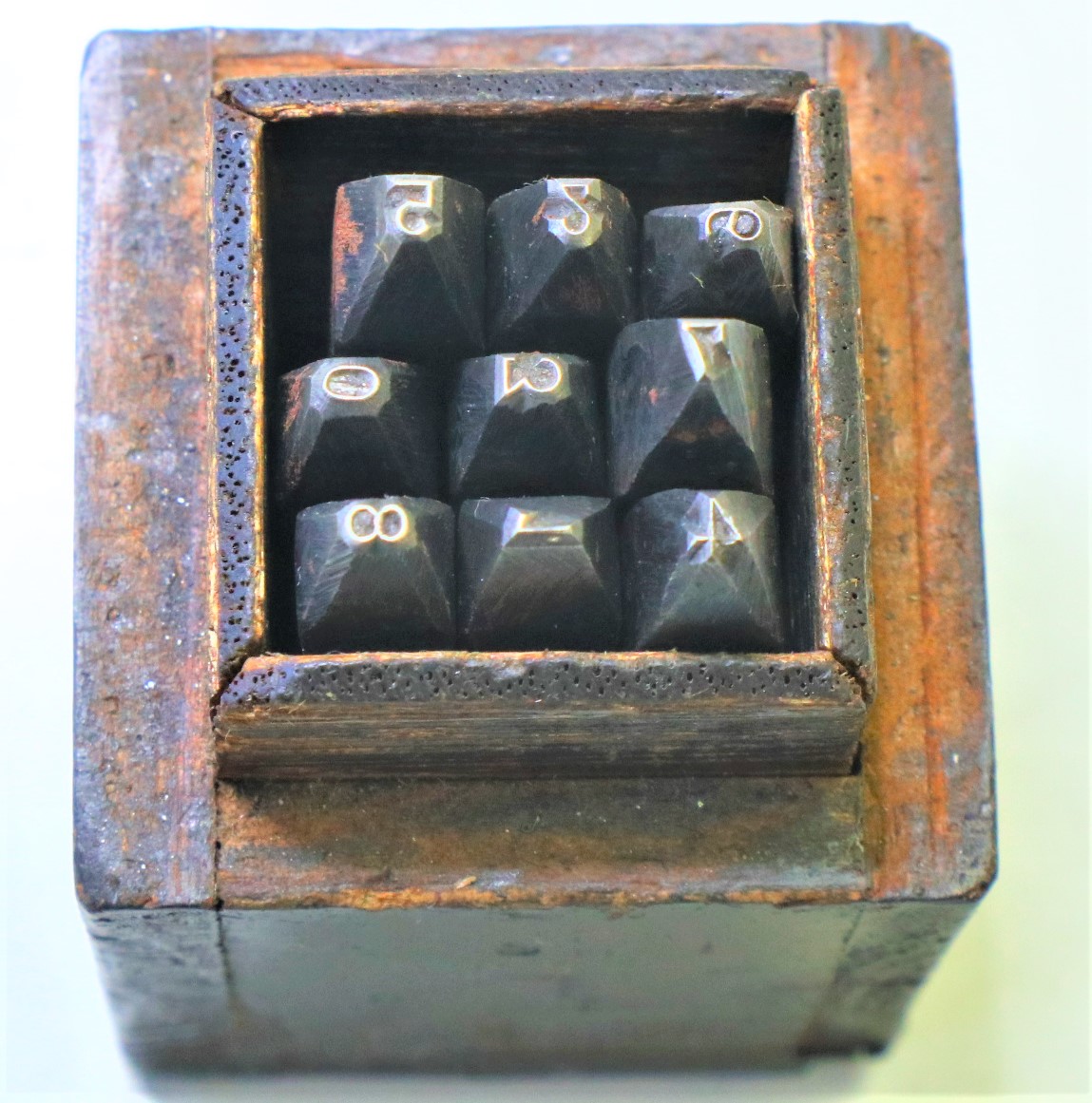 刻印セット 0~8 2.5mm