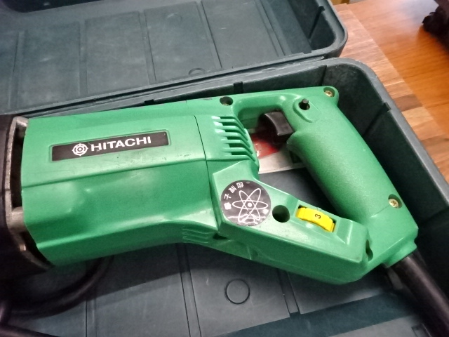 　A　 日立　セーバソー　CR12V　　1.2 ハイコーキ(日立工機) セーバーソー CR12VY〜CR12VY(N) 本体のみ