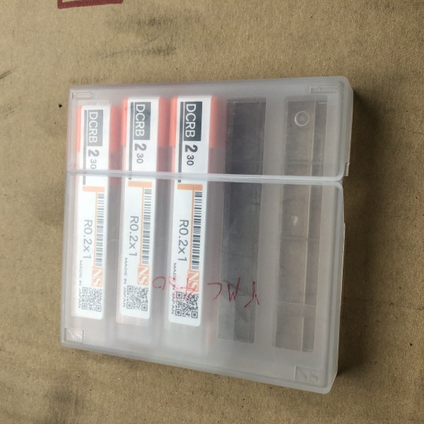 NS DLCボールエンドミル DCRB230 R0.2X1