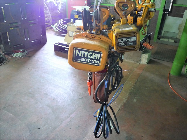 ホイスト（500kg） 0.5Tホイスト ECT-3M