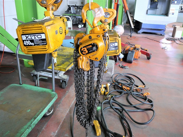 KITO 3Tチェーンブロック M3-742