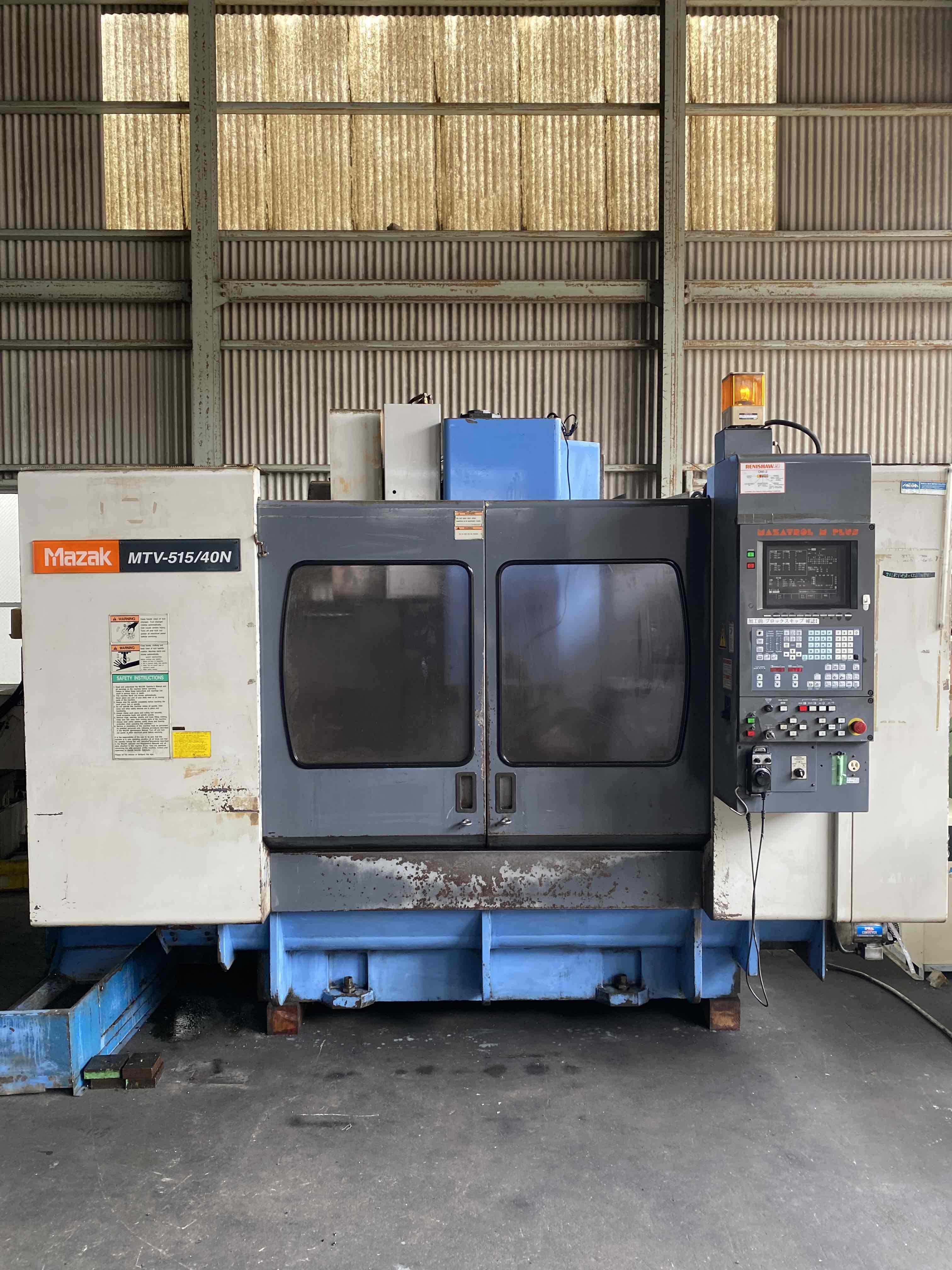 ヤマザキマザック 立マシニング MTV-515/40N | マシンライフ