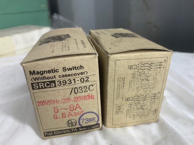 富士電機 マグネットスイッチ SRCa3931-02 5~8A