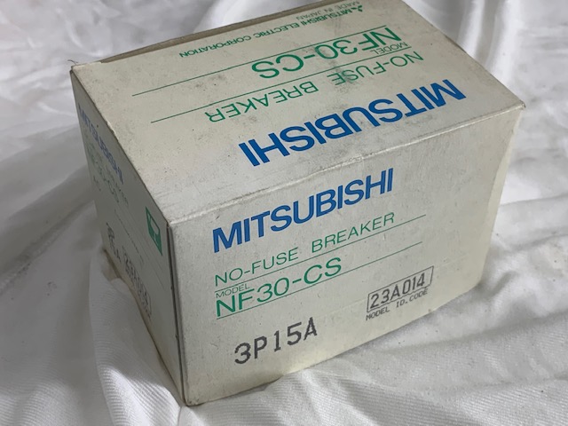 三菱電機 ノーヒューズブレーカー NF30-CS　3P-15A