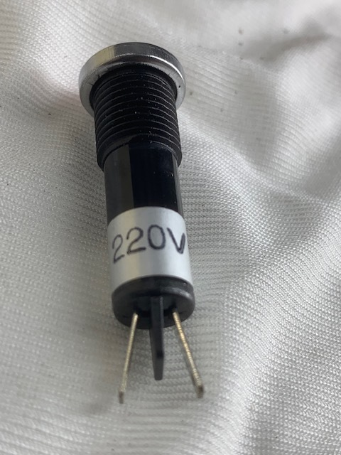パイロットランプ ランプ　220v