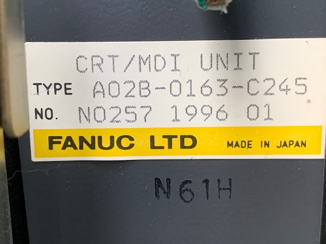 ファナック FANUC 15-M用モニター A02B-0163-C245 | マシンライフ