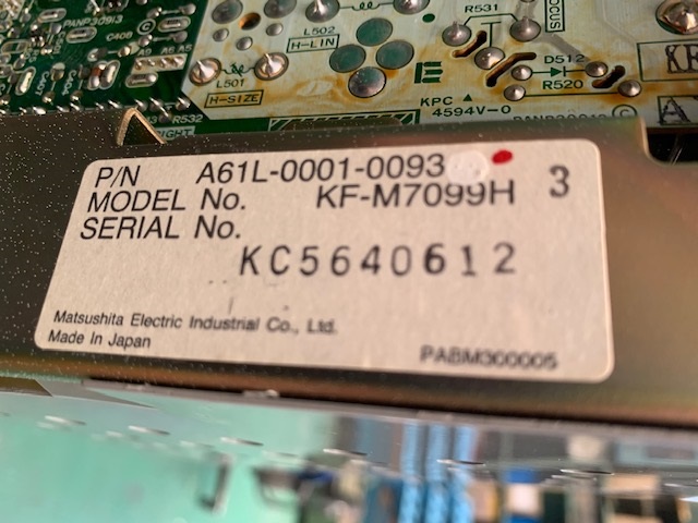 ファナック FANUC 15-M用モニター A02B-0163-C245 | マシンライフ