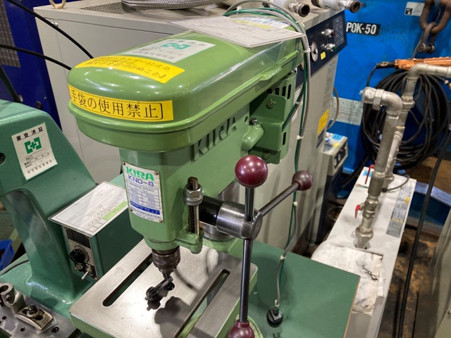 キラ 卓上ボール盤 KND-8 | マシンライフ