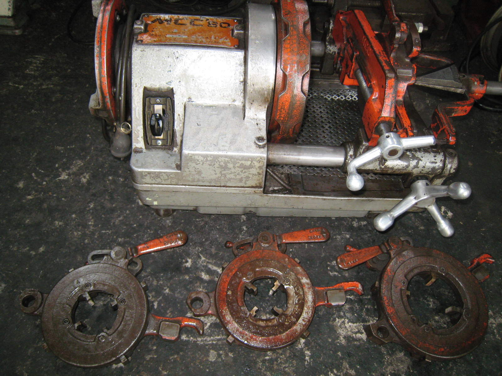 松阪鉄工所 パイプネジ切り機 LM-13