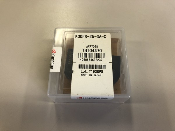 京セラ/Kyocera 端面溝入れブレード GDFR-25-3A-C(AFP7068)