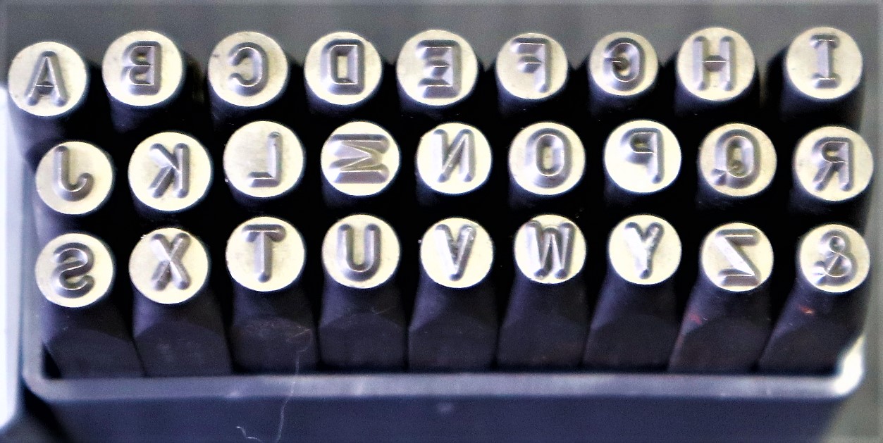 STEMPA 刻印セット A-Z.&　2.5mm