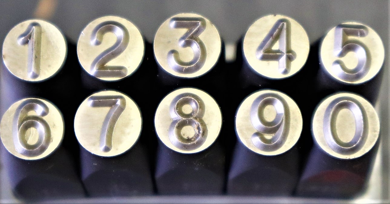 STEMPA 刻印セット 0-9 6mm