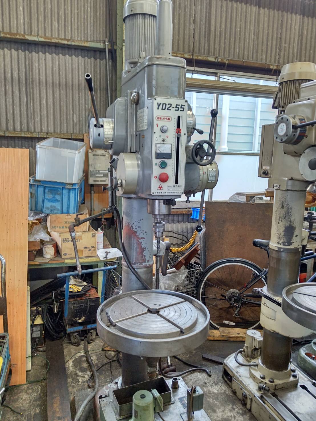 吉田 550mm直立ボール盤 YD2-55