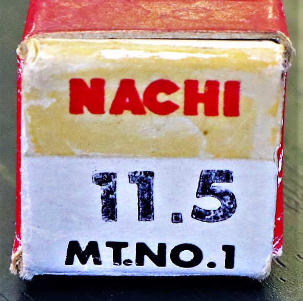NACHI ツイストドリル Φ11.5 MT1 未使用