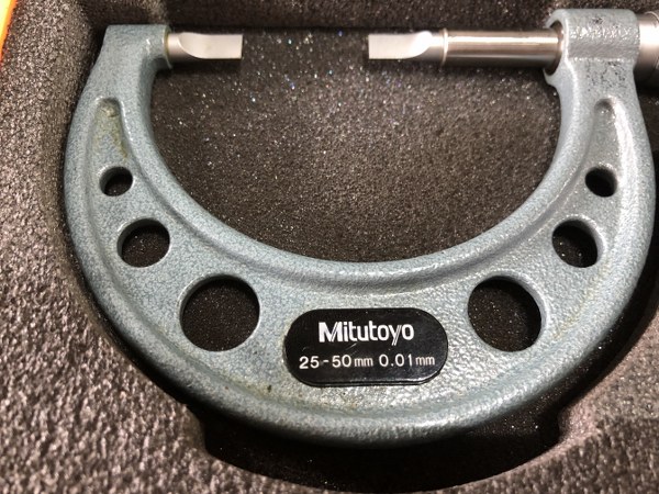 ミツトヨ/Mitutoyo 直進式ブレードマイクロメータ 122-102　BLM-50