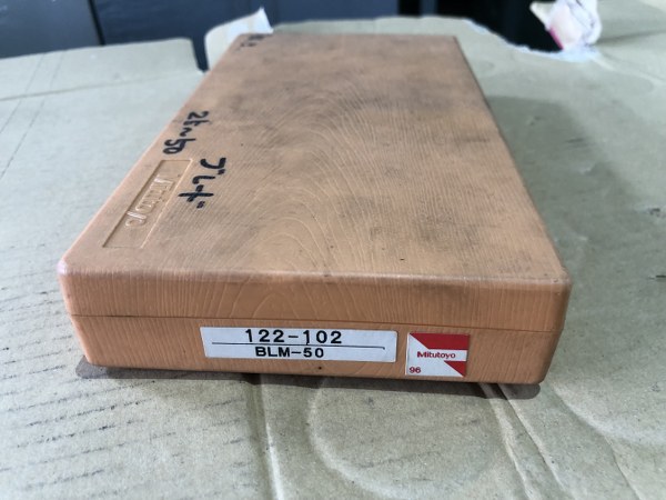 ミツトヨ/Mitutoyo 直進式ブレードマイクロメータ 122-102　BLM-50