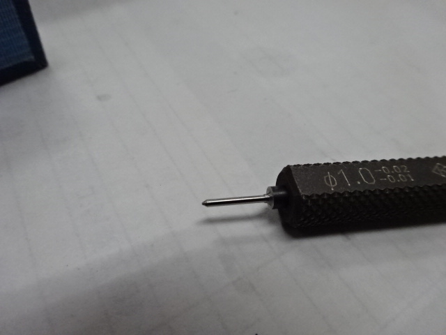 駒谷ゲージ 栓ゲージ 1.0 -0.02 -0.01
