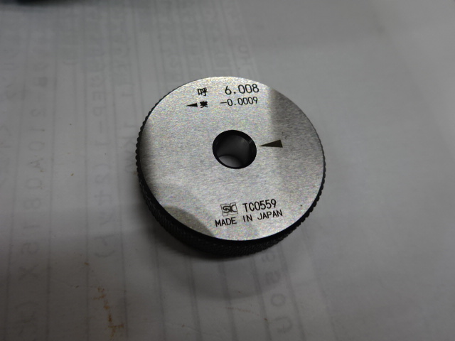 新潟精機（SK） マスターリングゲージ 6.008