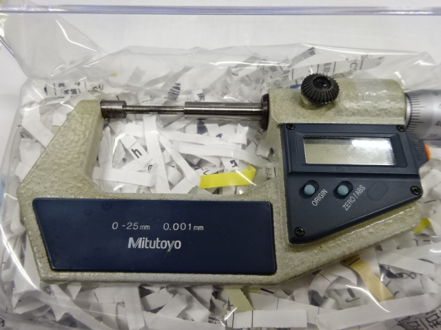 MITUTOYO|ミツトヨ デジタルスプラインマイクロメーター SPM-25MJ