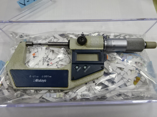 MITUTOYO|ミツトヨ デジタルスプラインマイクロメーター SPM-25MJ