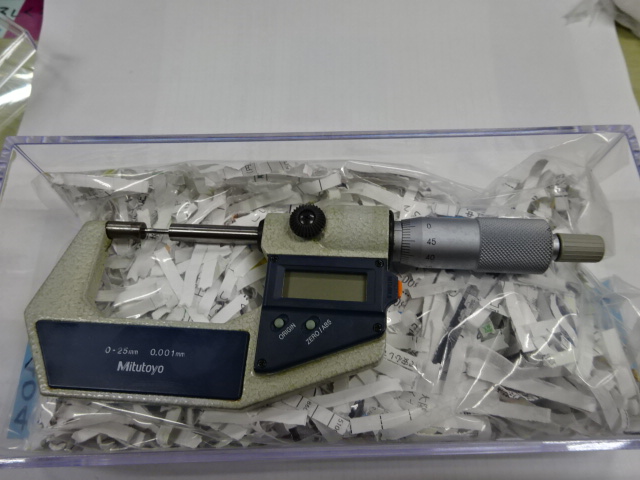 MITUTOYO|ミツトヨ デジタルスプラインマイクロメーター SPM-25MJ