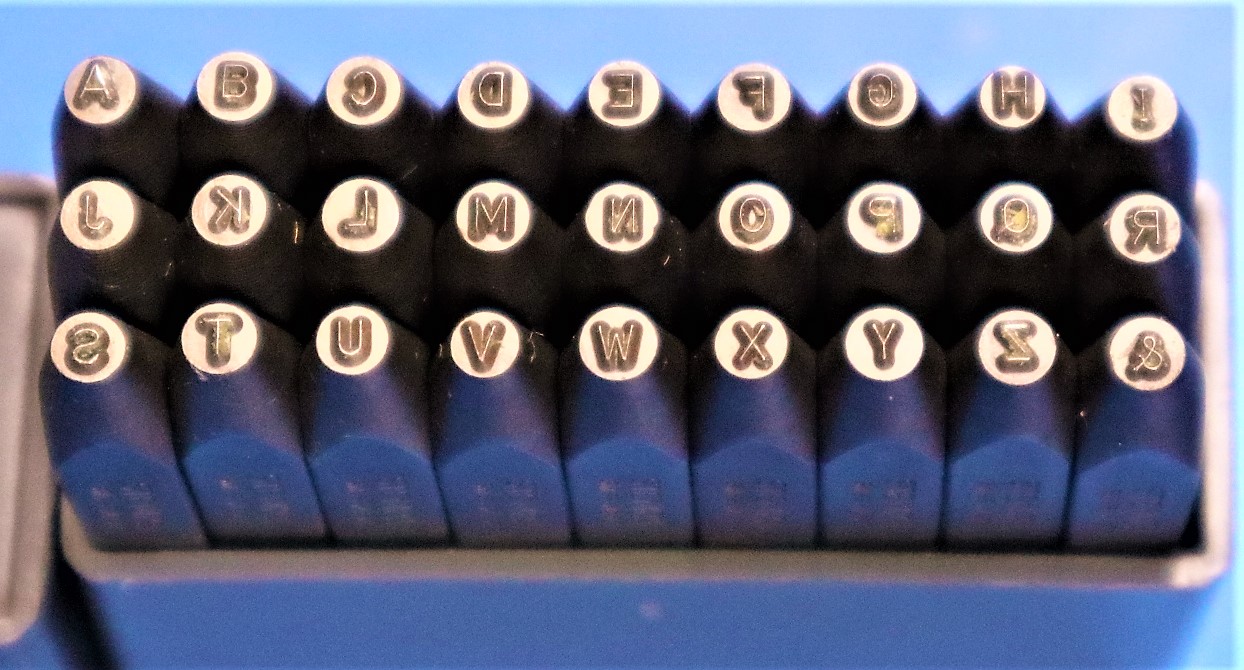 STEMPA 刻印セット A-Z.& 1.5mm