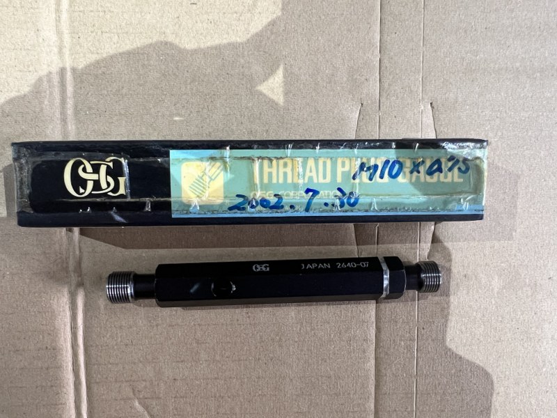 OSG ネジゲージ 【ネジプラグゲージ】M10x0.75 GPIPII