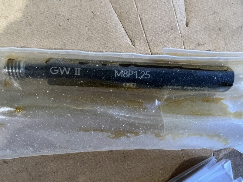 OSG ネジゲージ 【ネジプラグゲージ】M8P1.25 GWII