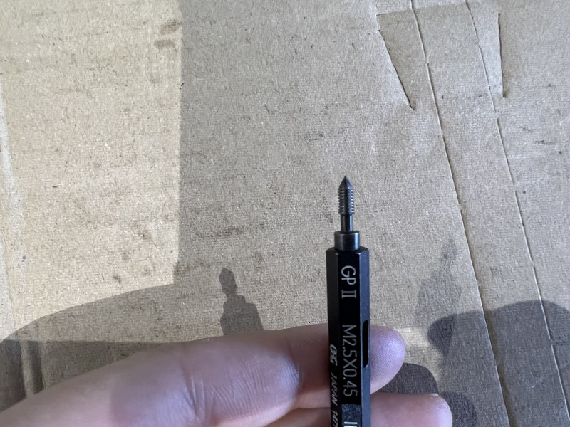 OSG ネジゲージ 【ネジプラグゲージ】M2.5x0.45 GPIPII