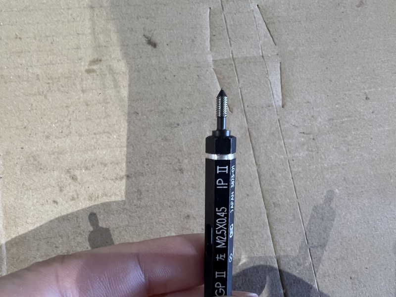 OSG ネジゲージ 【ネジプラグゲージ】左M2.5x0.45 GPIPII