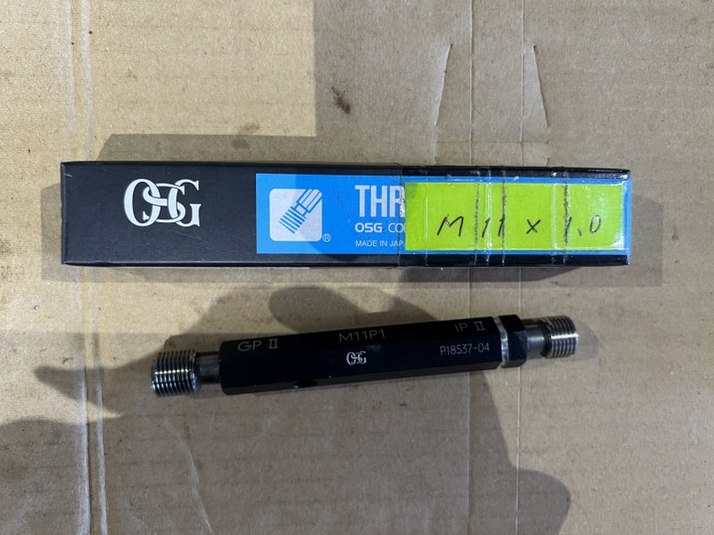 OSG ネジゲージ 【ネジプラグゲージ】M11P1 GPIPII