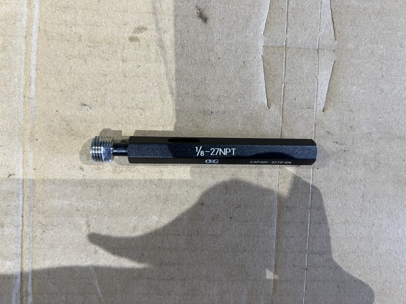 OSG ネジゲージ 【ねじゲージ】1/8-27NPT