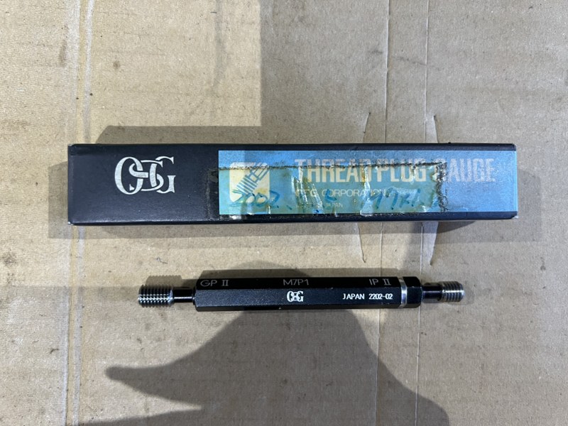 OSG ネジゲージ 【ネジプラグゲージ】M7P1 GPIPII