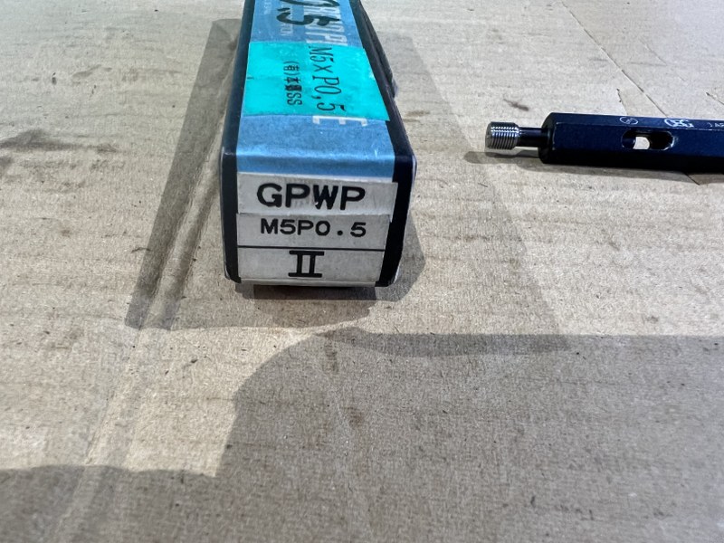 OSG ネジゲージ 【ネジプラグゲージ】M5P0.5 GPWPII