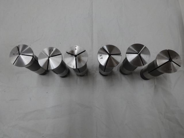 三新 卓上旋盤用コレット