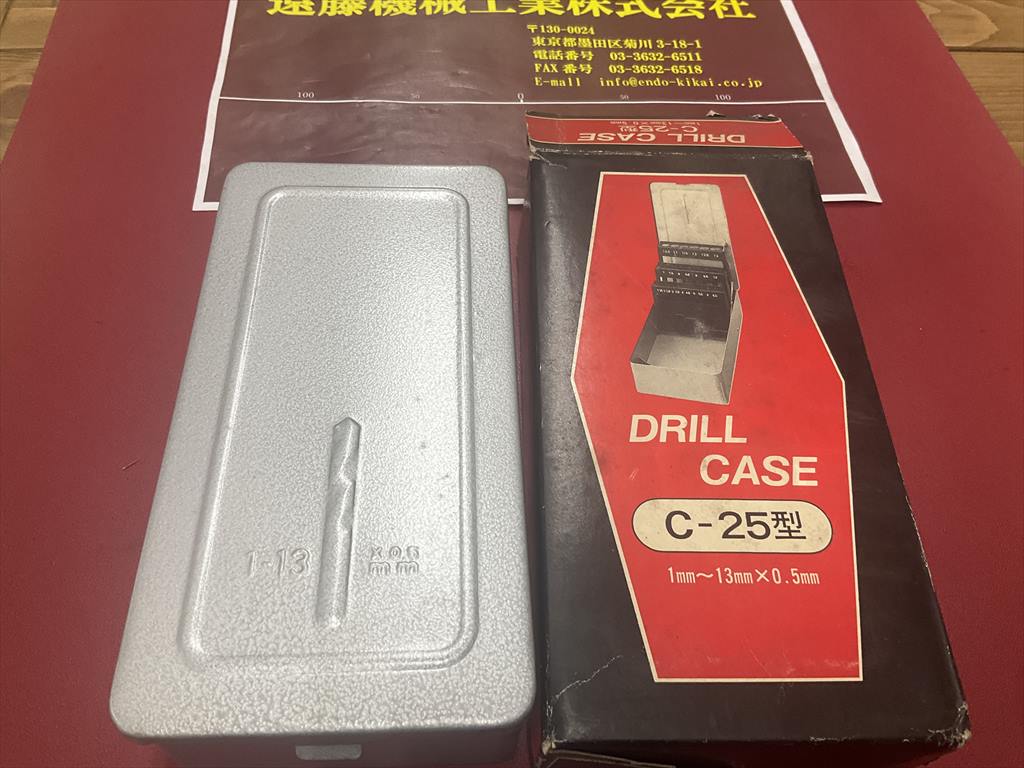 TOYO ドリルスタンド 1mm～13mm×0,5mm　C-25型