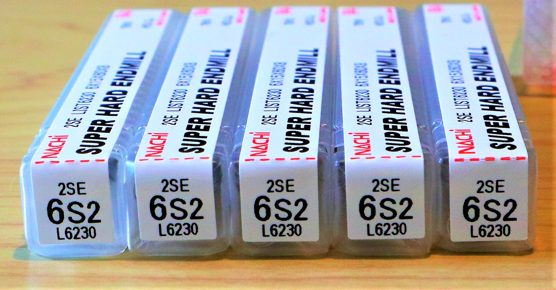 NACHI エンドミル 2SE　6S2　L6230　5個　未使用