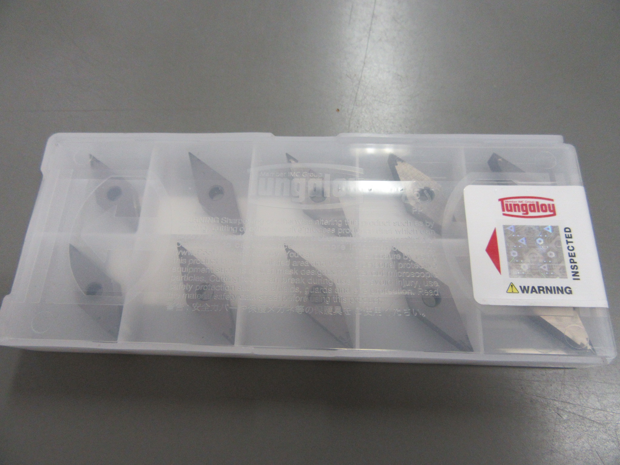 TUNGALOY/タンガロイ チップ VNGG160402-01(NS9530)