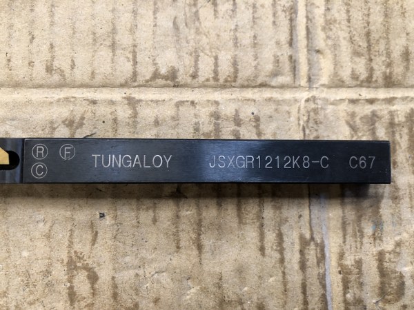 TUNGALOY/タンガロイ 外径用ホルダー JSXGR1212K8-C