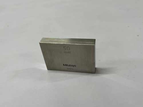 MITUTOYO|ミツトヨ ブロックゲージ 50mm