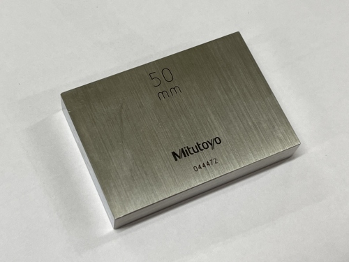 MITUTOYO|ミツトヨ ブロックゲージ 50mm