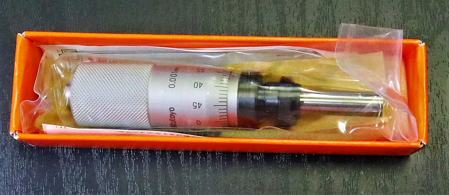 MITUTOYO|ミツトヨ マイクロメーターヘッド MHF2-1 110-105 0-1mm 0.001mm 未使用