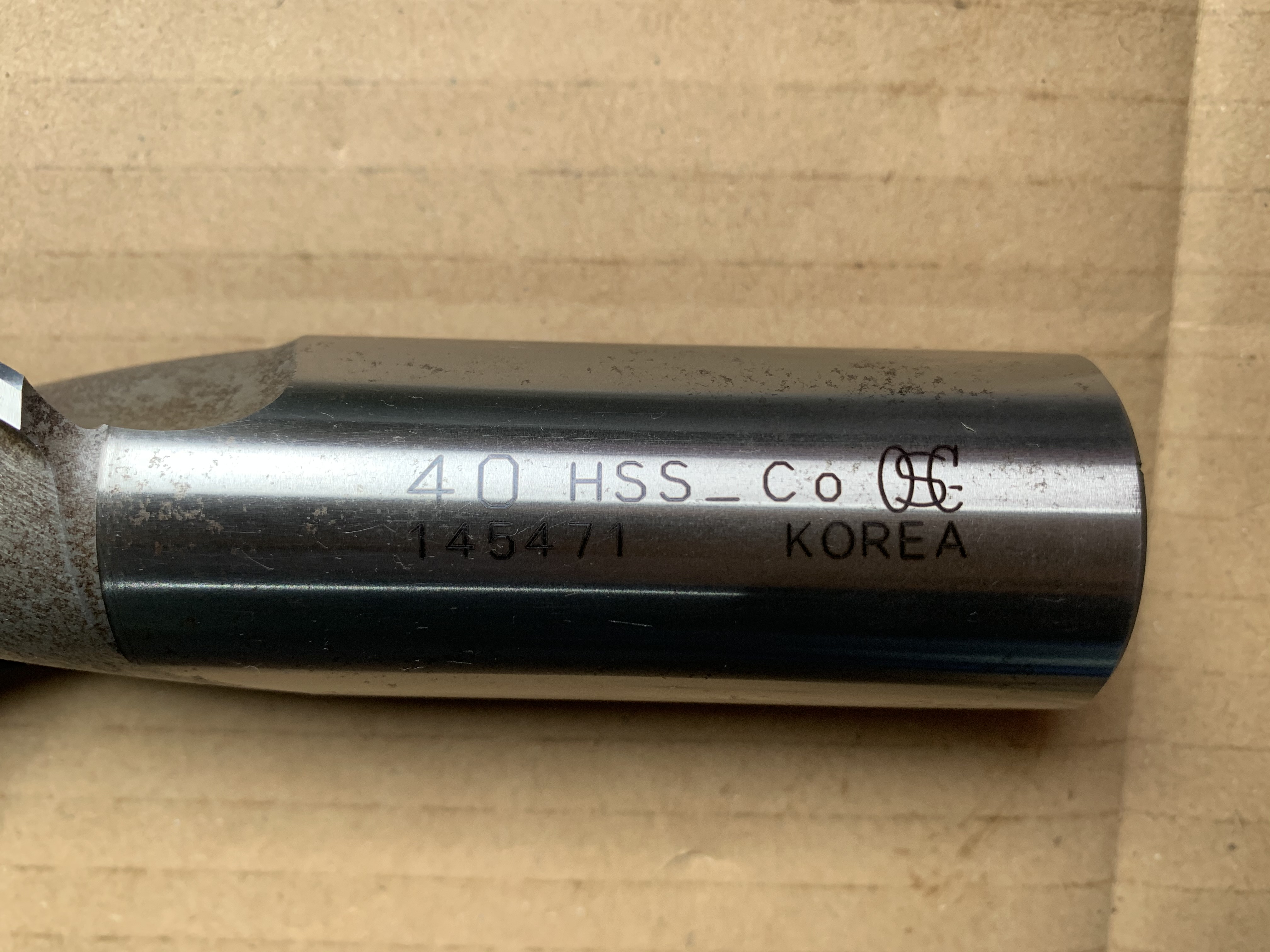 OSG オーエスジー エンドミル エンドミル 40 HSS-Co (2枚刃)
