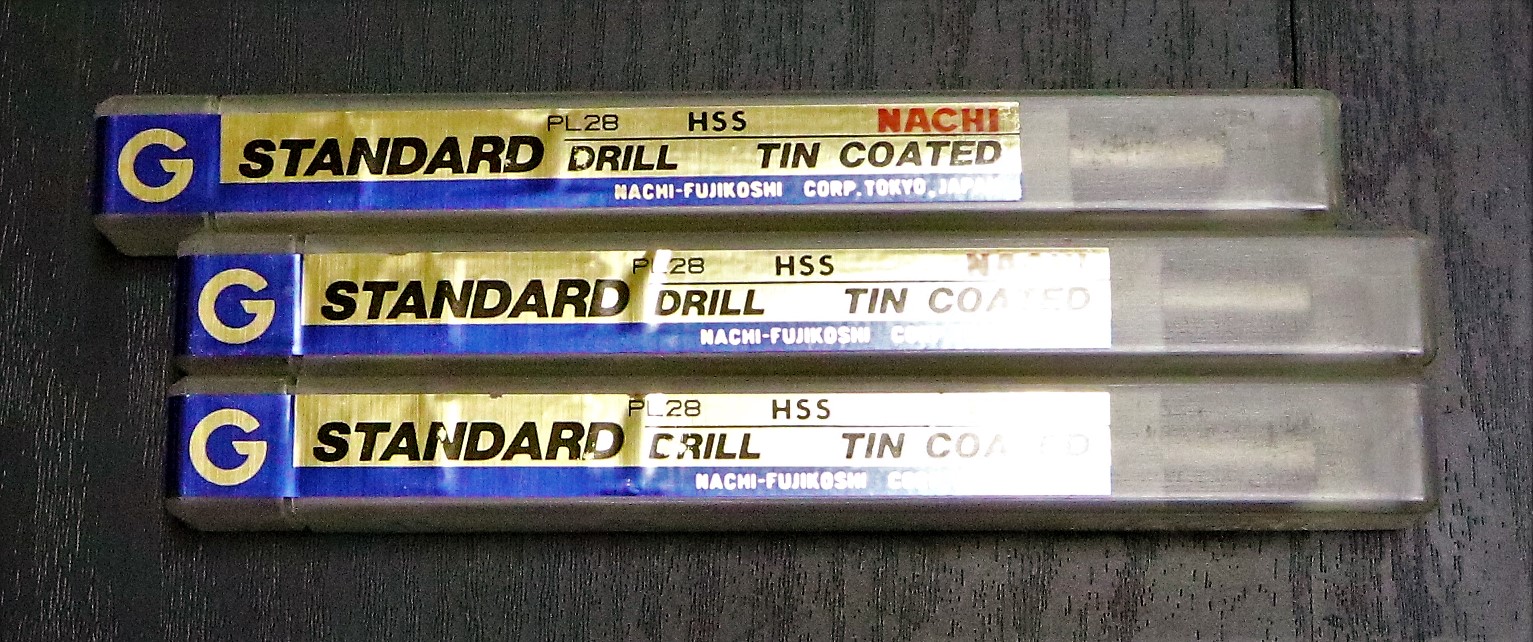 NACHI ソリッドドリル Gスタンダード　8.6　3個　未使用