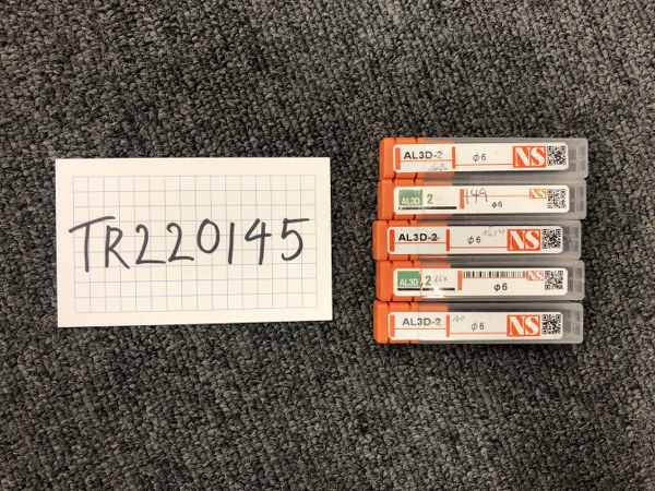 NS/日進工具 アルミ専用エンドミル AL3D2（5本）φ6