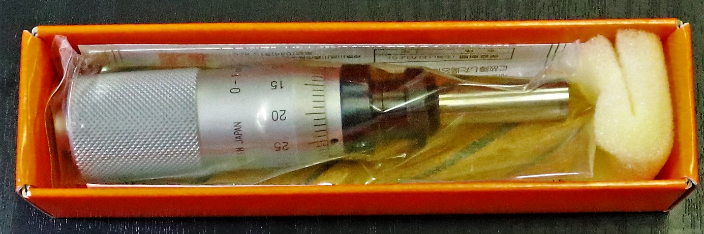 MITUTOYO|ミツトヨ マイクロメーターヘッド MHF2-1 110-105 0-1mm 0.001mm 未使用