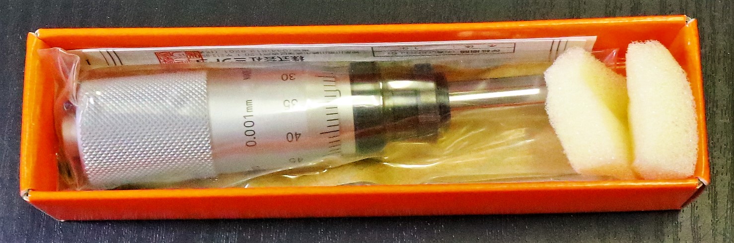 MITUTOYO|ミツトヨ マイクロメーターヘッド MHF2-1 110-105 0-1mm 0.001mm 未使用