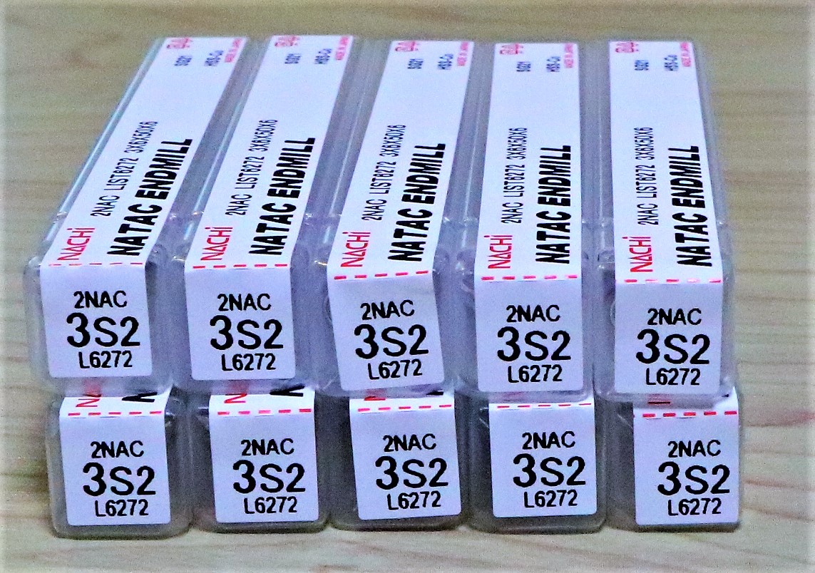 NACHI エンドミル 2NAC 3S2 L6272 10個 未使用 | マシンライフ