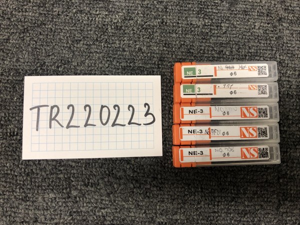 NS/日進工具 パワーソリットエンドミル 【パワーソリットエンドミル】NE-3(φ6)